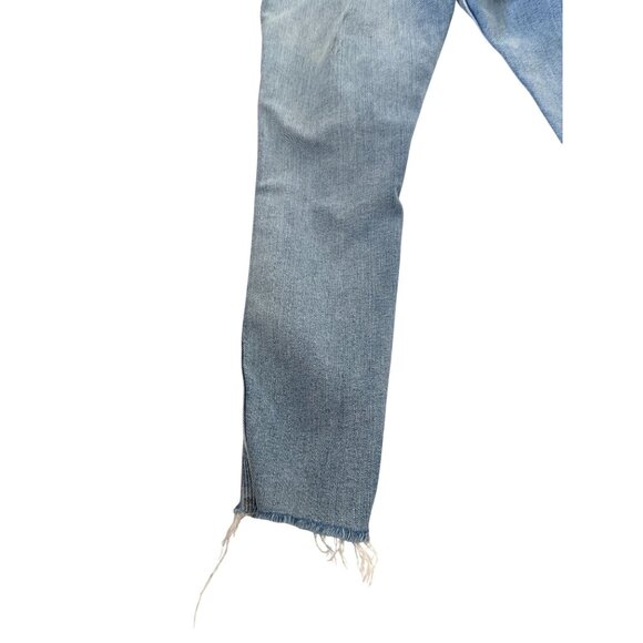 POLO Ralph Lauren Tompkins Mid Rise Distressed Skinny Jeans Size 30 - Picture 4 of 10